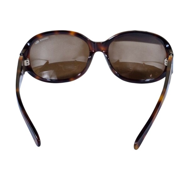 Lacoste Women's Sunglasses Brown Tortoise LA12646 DB 58-17 125MM USED SIDE LOGO - Picture 4 of 16